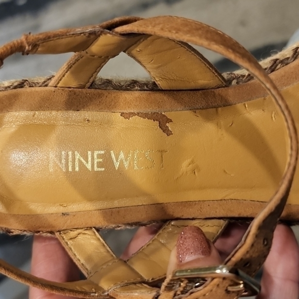 Nine West Sandals Size 5 1/2 M‎ - Picture 7 of 8